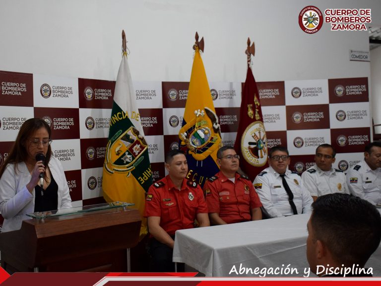 Bomberos de Zamora Chinchipe, Loja y Morona Santiago dan inicio al curso Básico de Sistema de Comando de Incidentes